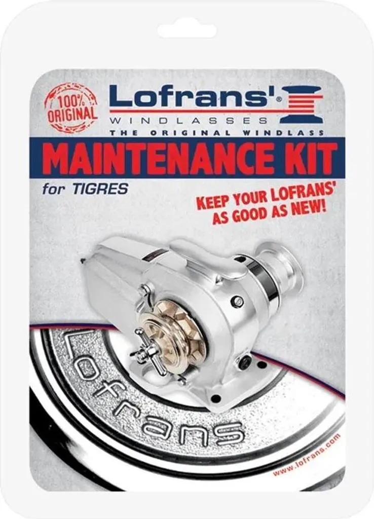 Pochette de joints Lofrans Tigres blanc pour étanchéité guindeau