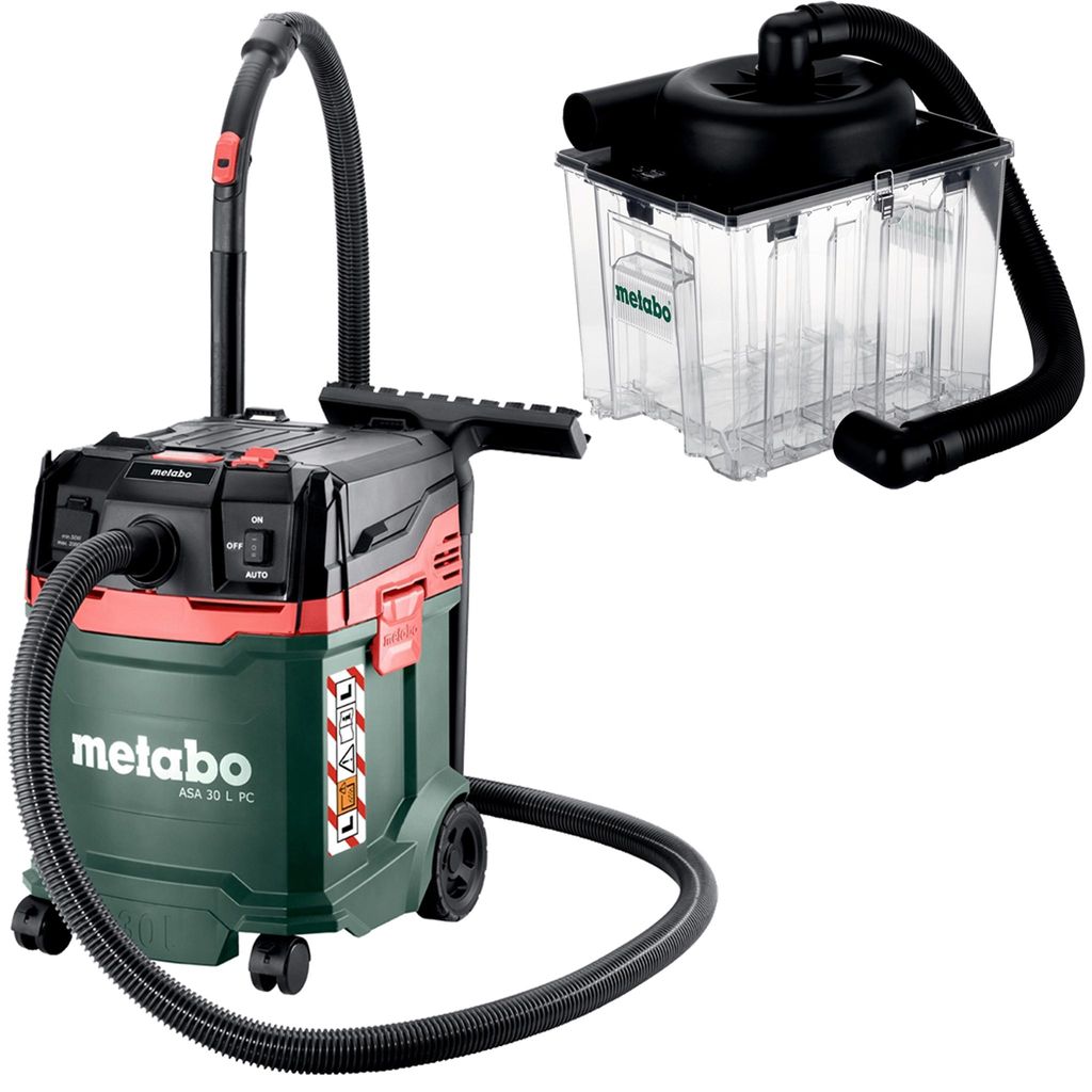 Metabo Nass Trockensauger ASA 30 L PC + Vorabscheider 25 L Produktbild 