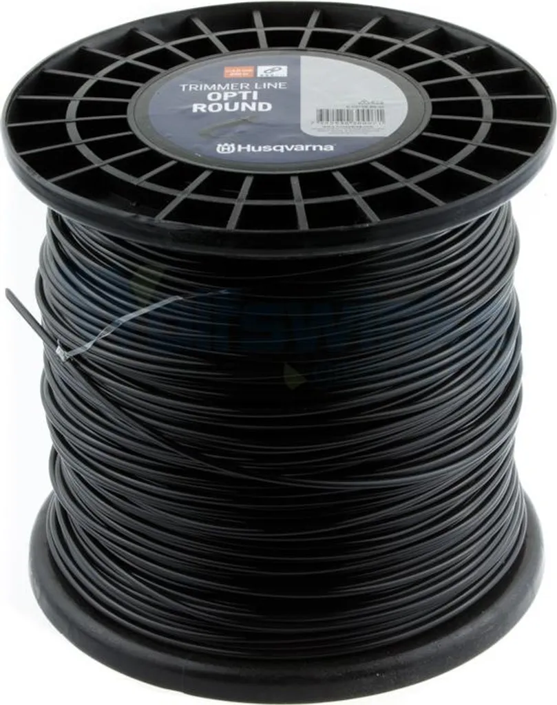 Fil de coupe rond Husqvarna 4mm x 80m pour entretien herbes denses et ronces