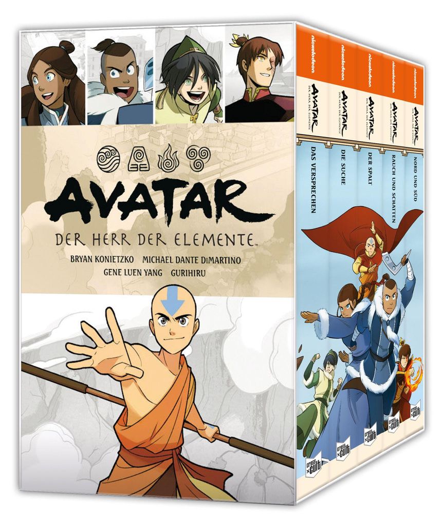 Avatar - Der Herr der Elemente Schuber Produktbild 