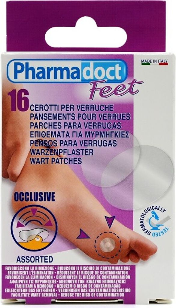 Plastry na brodawki 2 rozmiary 16 szt Zdjęcie produktu 
