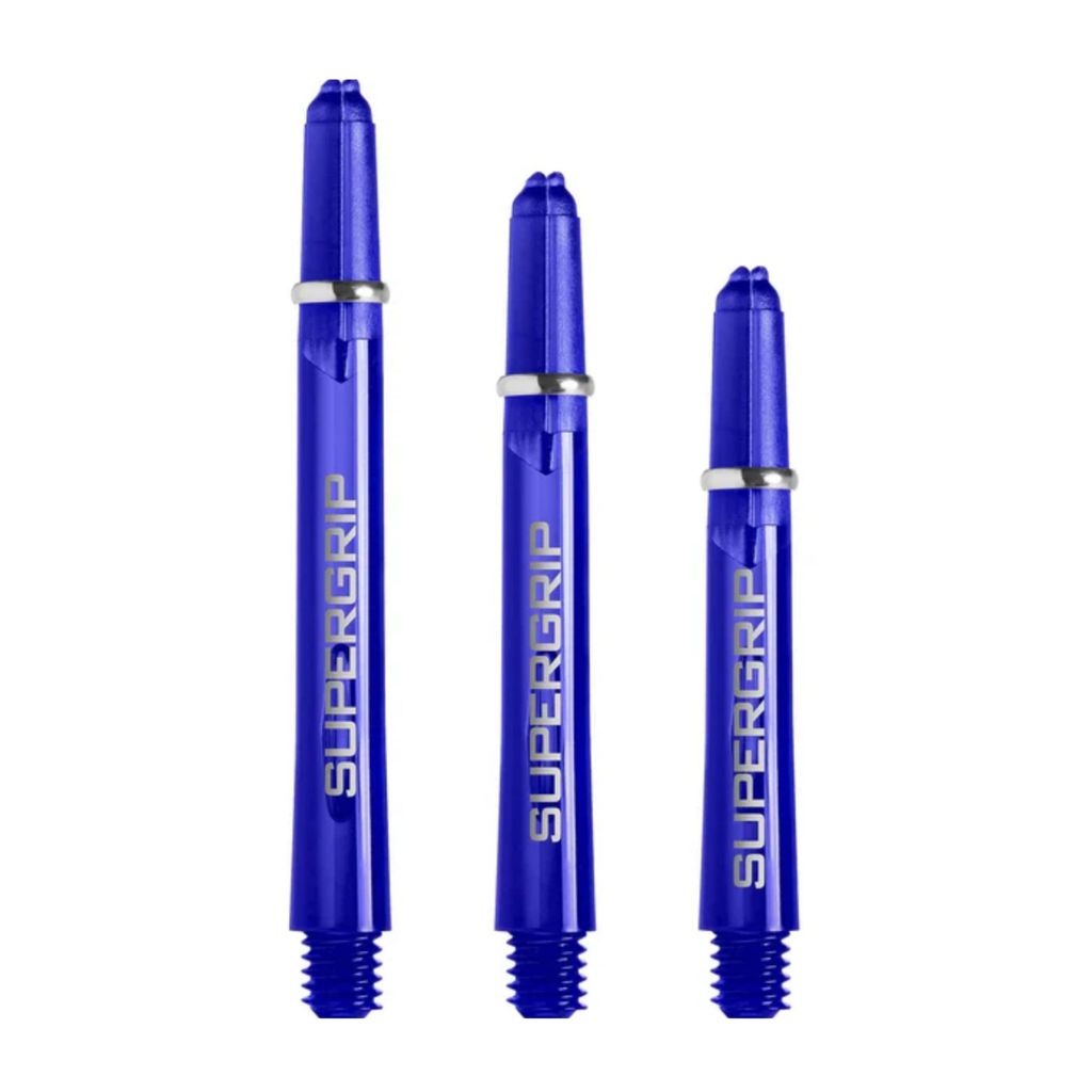 Harrows Supergrip Dart Schäfte Shafts Dartschäfte Shaft Blau Midi Twenie Intermediate