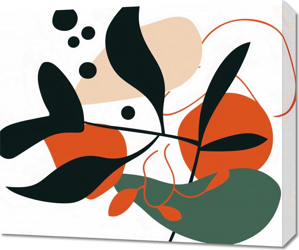 Bild 60x50cm Schrei der Natur