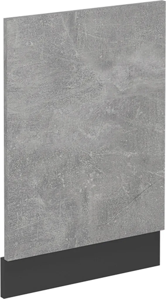 Pannello Cucina Vicco R-Line 45cm Antracite e Effetto Cemento