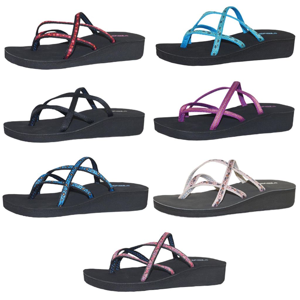 Teva Mandalyn Wedge Ola Zehentrenner Kinder verschiedene Produktbild 