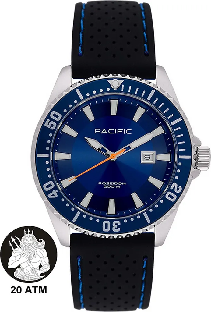 Orologio Pacific da uomo blu Pacific-PC00959 - 2