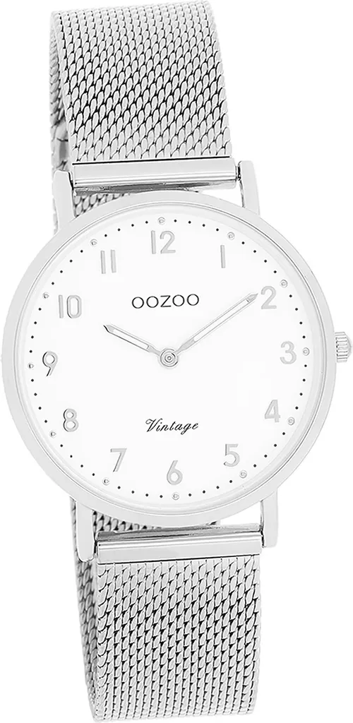 Orologio Oozoo Vintage Argento C20345 - Bracciale Maglia Milanese Unisex