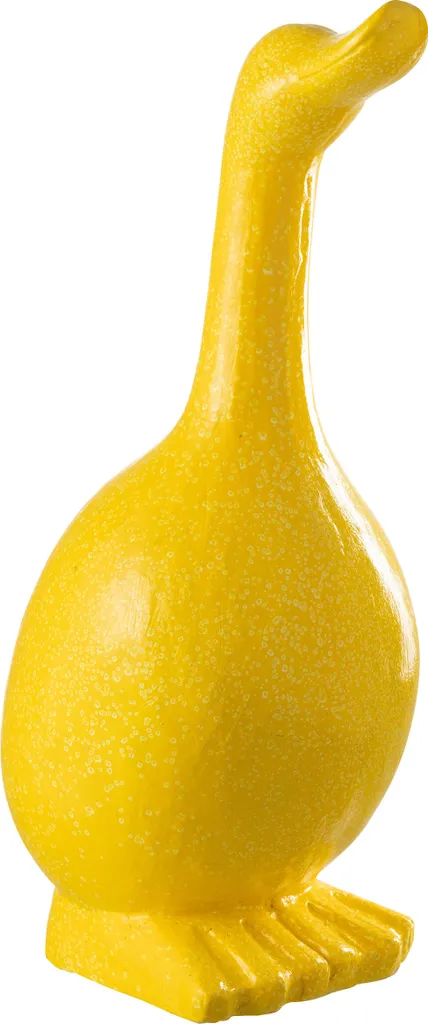 J-Line Goose Outdoor Mgo Gelb - Statue d'Oie de Jardin Décorative Jaune