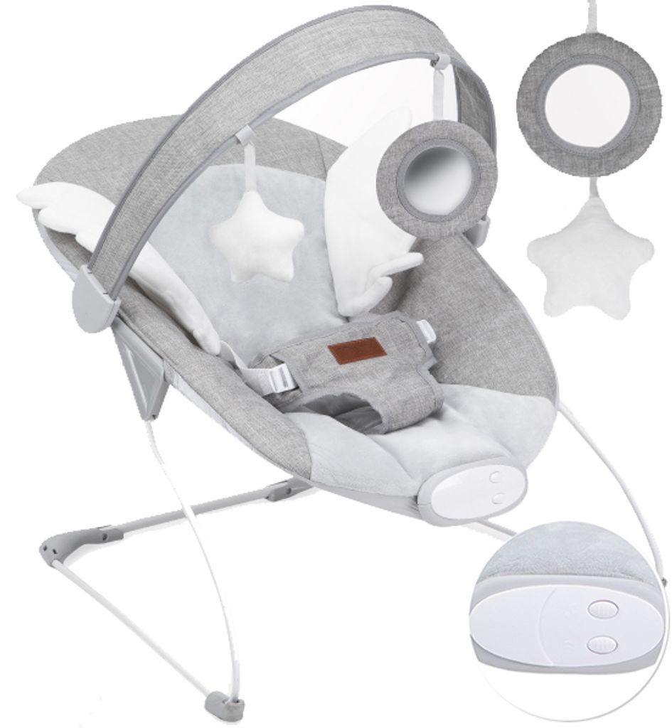 MoMi TULI Babywippe - 3 Vibration, 8 Melodie, Produktbild 