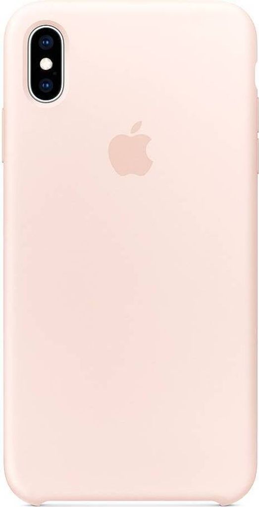 Apple Silikon Case für iPhone XS Max MTFD2ZM/A rosa-rosa Produktbild 