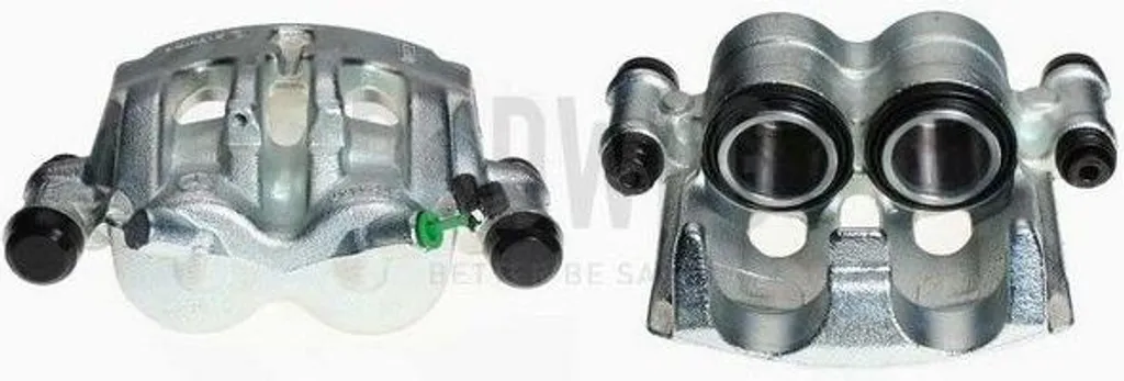 Étrier de Frein Durable BUDWEG 343880 avec Protection Anti-Corrosion Zinc