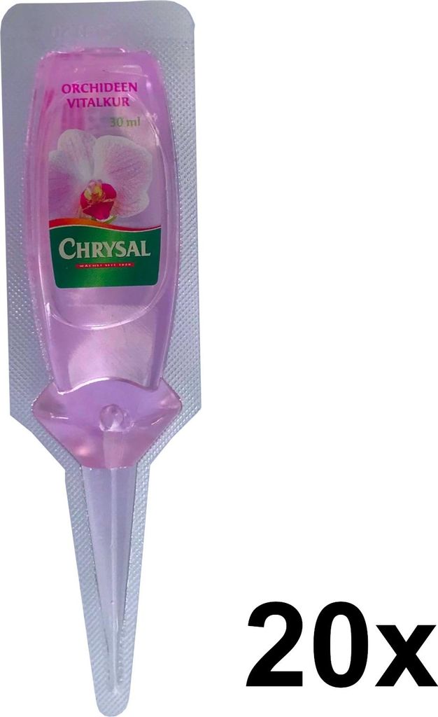 Chrysal Orchideen Vitalkur - 20x 30 ml Produktbild 