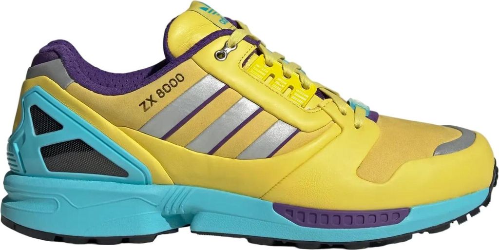 adidas ZX 8000 Consortium Yellow Blue Glow - 44 Größe: 44