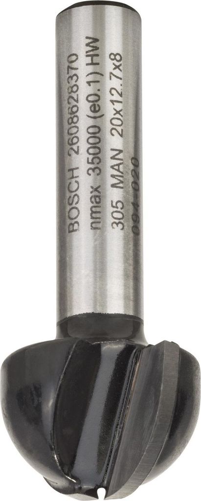 Bosch HM Hohlkehlfräser zweischneidig 20,0mm 2608628370