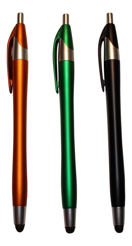 5x Eingabestift Handy Tablet Pen Stylus Touch Display Eingabe Schreibstift, Farbe:Grün