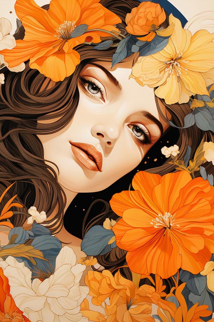 Plakat 30x45cm Blumenessenz