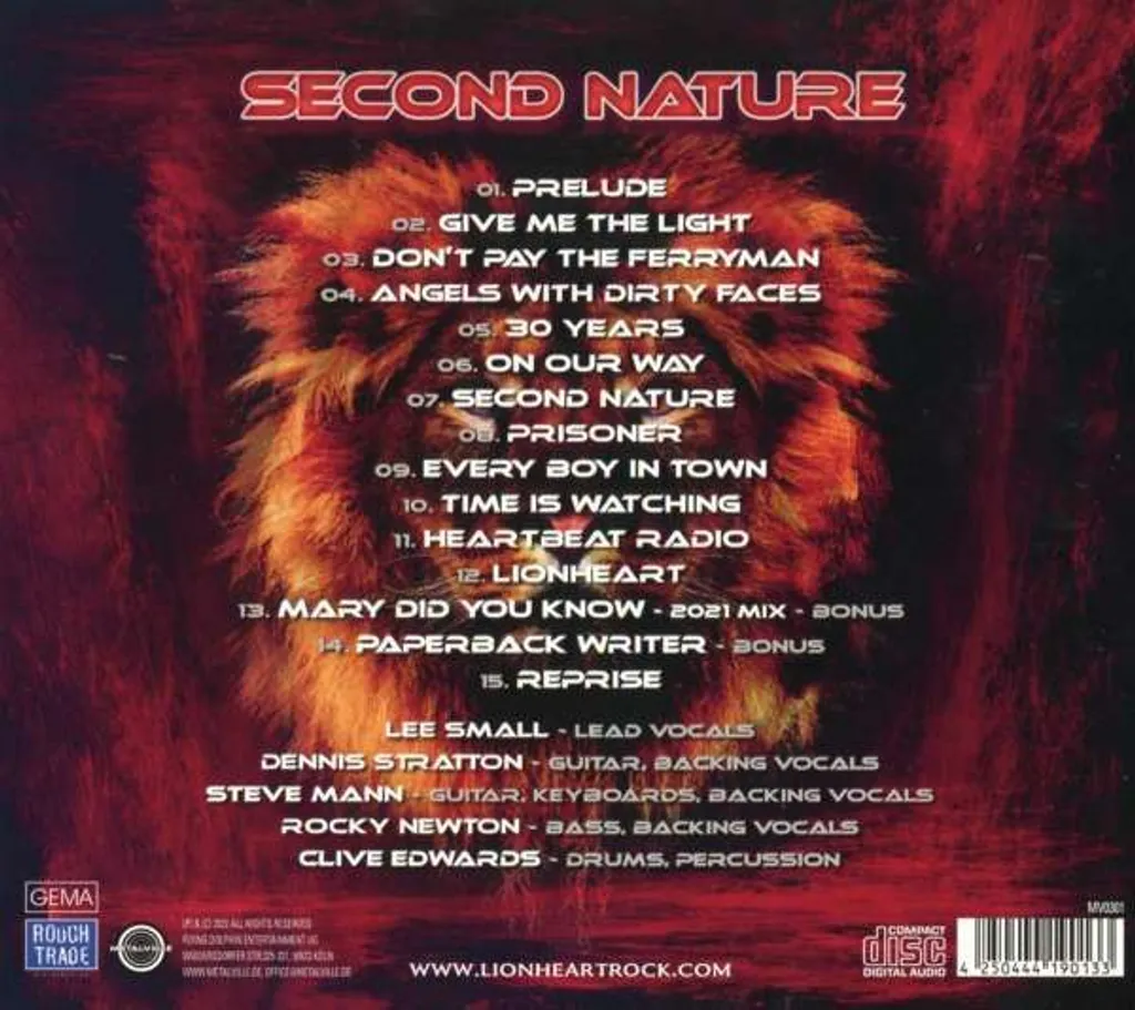 Second Nature CD Digipak Son Remastérisé Haute Fidélité Version Deluxe - 2