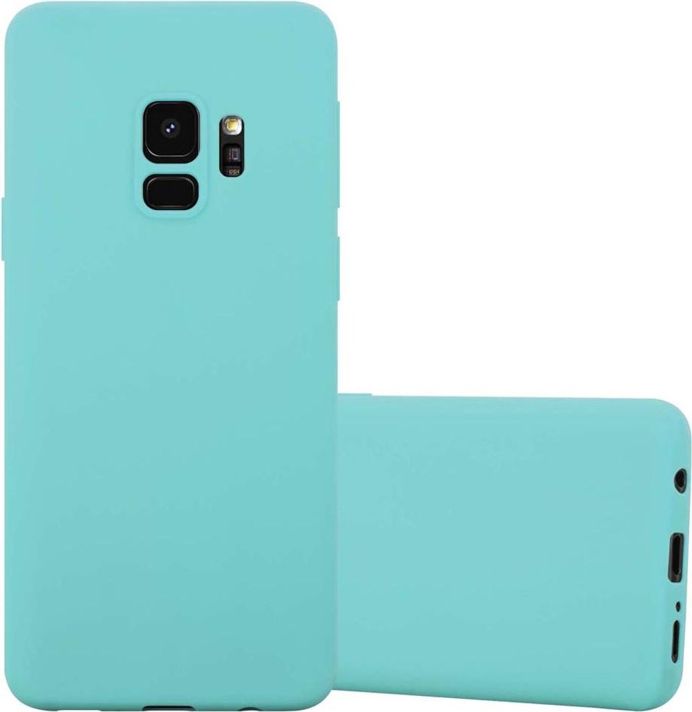 Cadorabo Hülle für Samsung Galaxy S9 Schutzhülle in Blau Handyhülle TPU Silikon Etui Case Cover