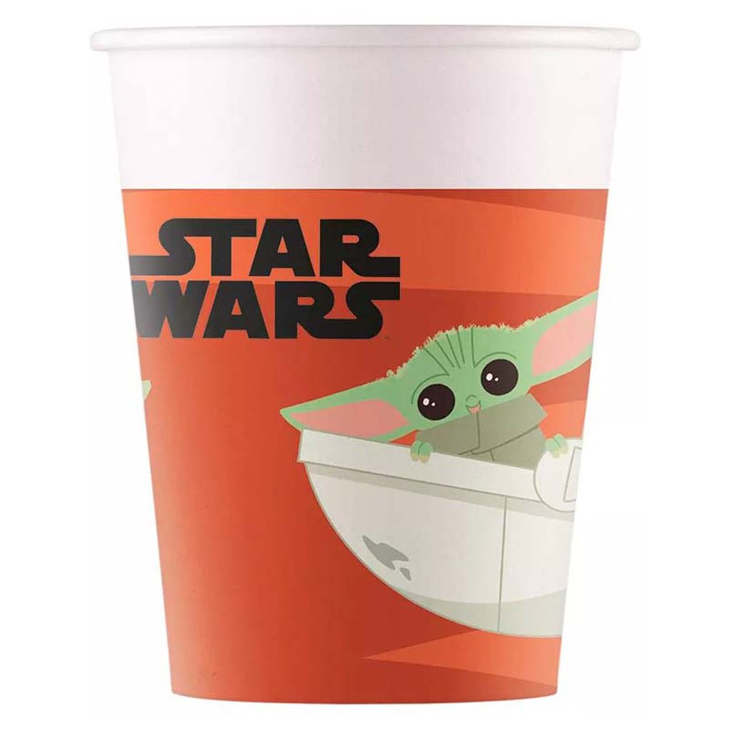 Star Wars Mandalorian Yoda 8 Becher Produktbild 