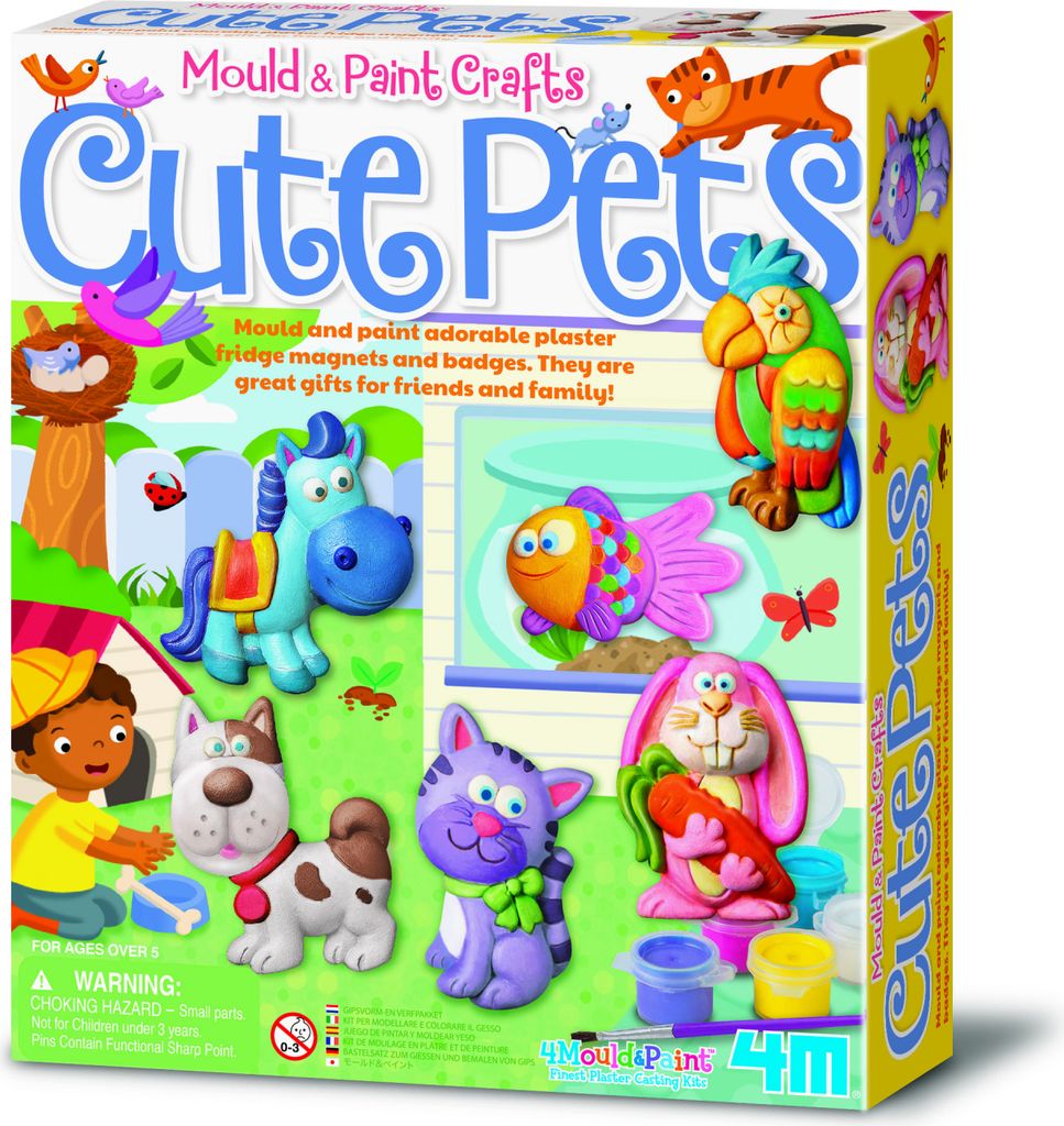 Kreativworkshop Modellieren und bemalen – Niedliche Tiere