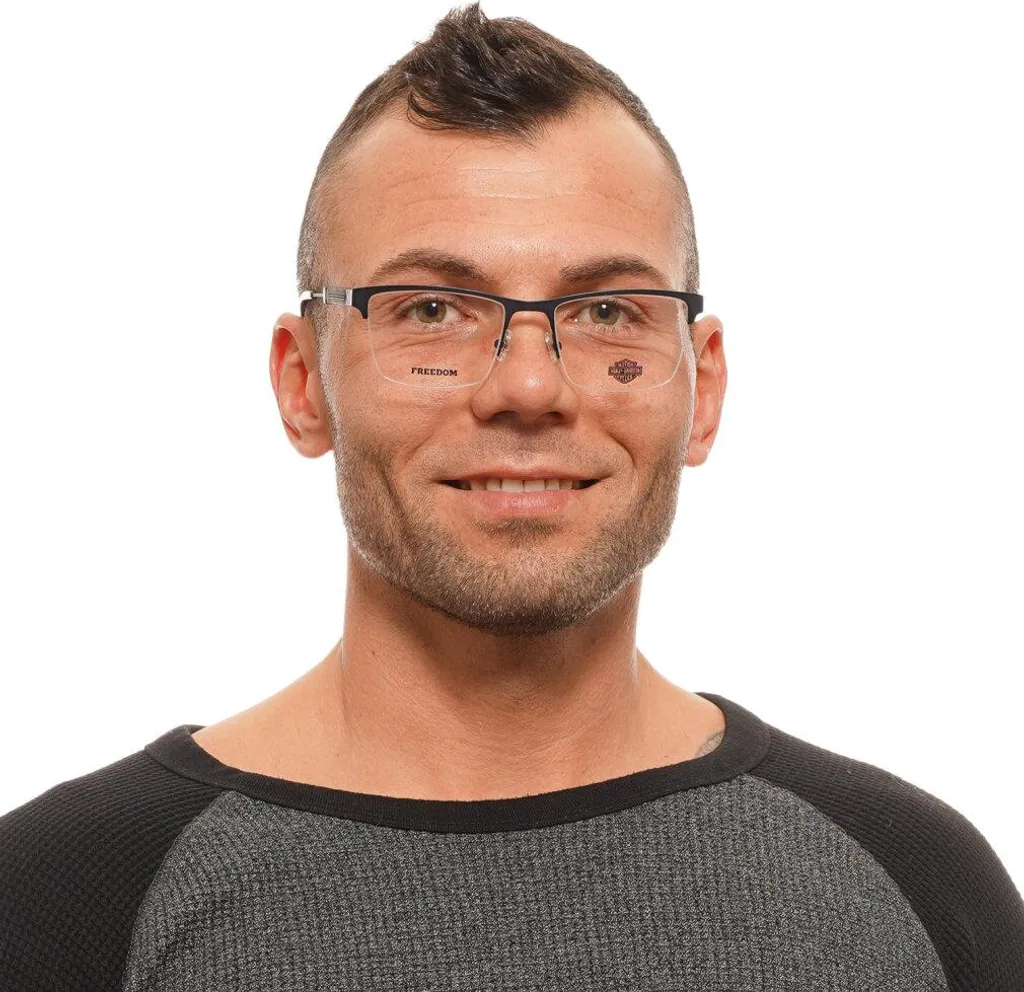 Lunettes Homme Harley-Davidson HD9013 : Solution Monture Robuste et Bleu - 2