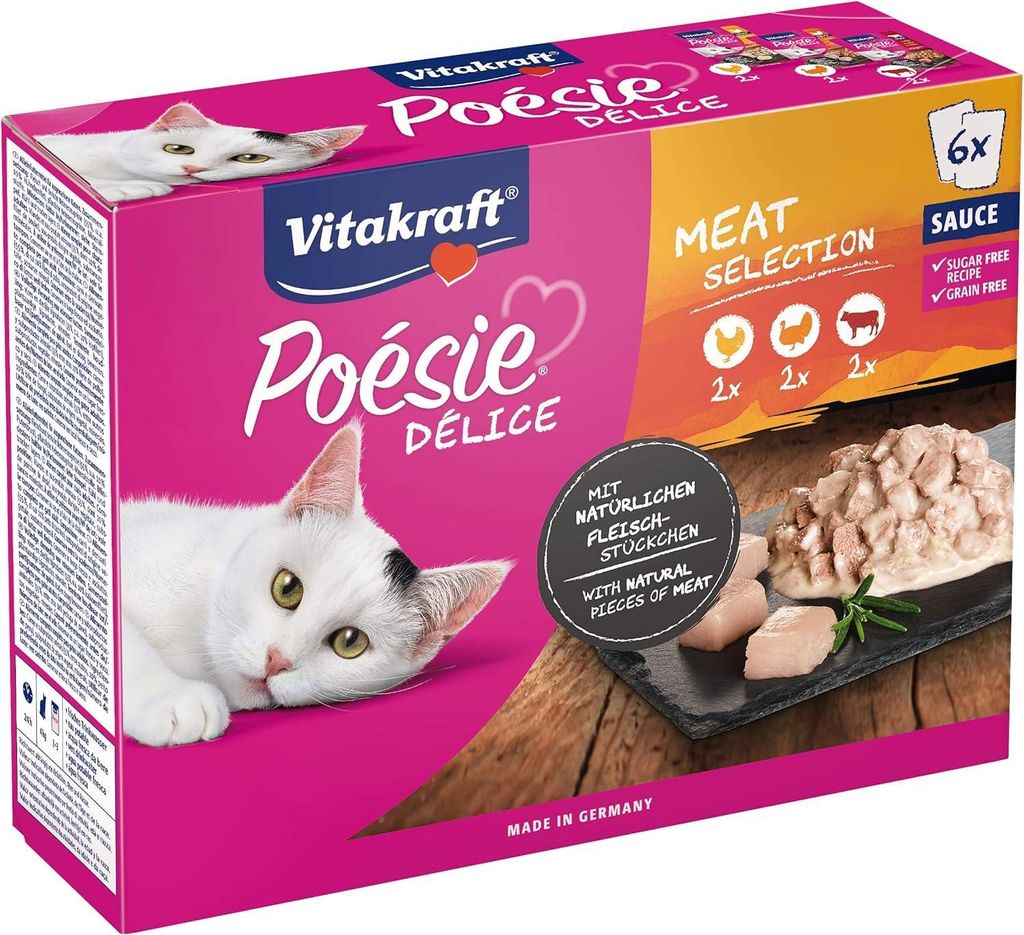 Vitakraft 35294, Volwassen dier, Rundvlees, Kip, Kalkoen, Productafbeelding 