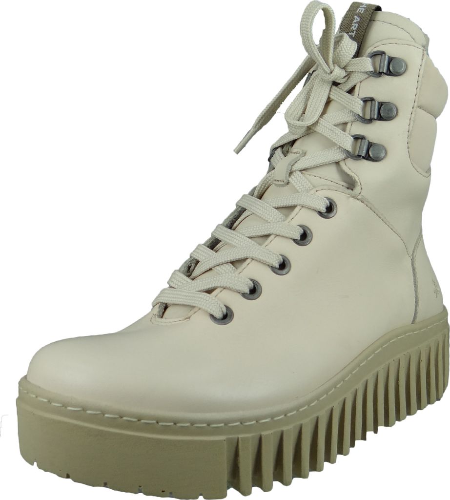 Art Damen Elegante Stiefelette Brighton 1533 Creme