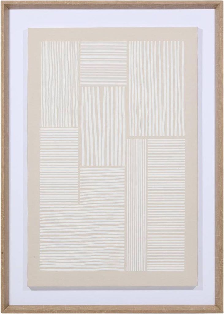 Leinwand donovan 50x70cm beige - Atmosphera créateur d'intérieur