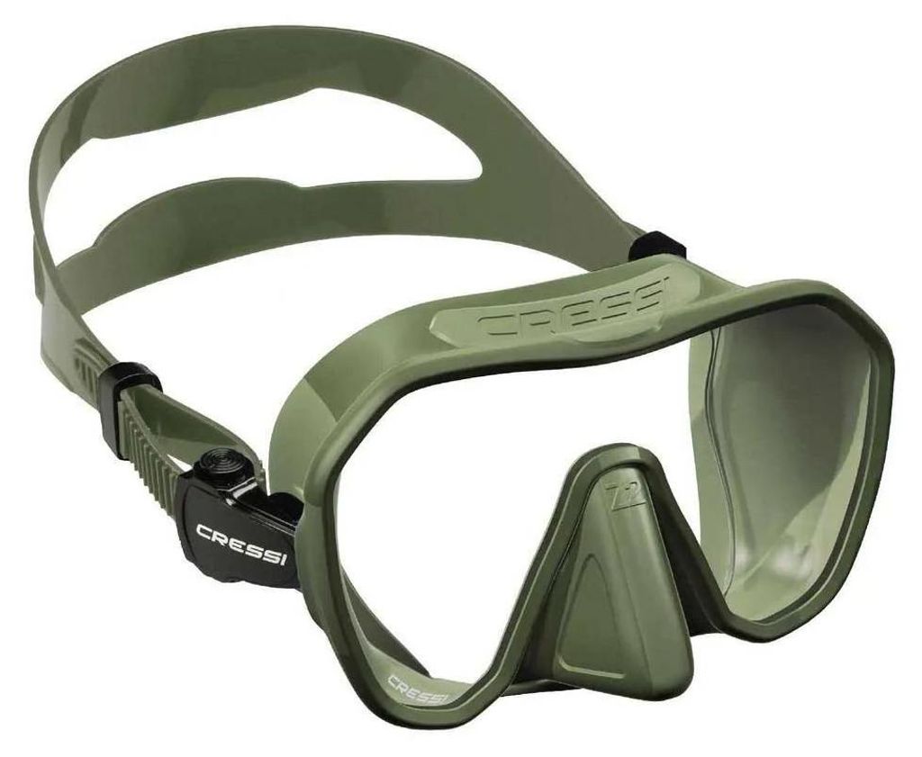 Cressi Z2 Tauchmaske Grün Grün One Size
