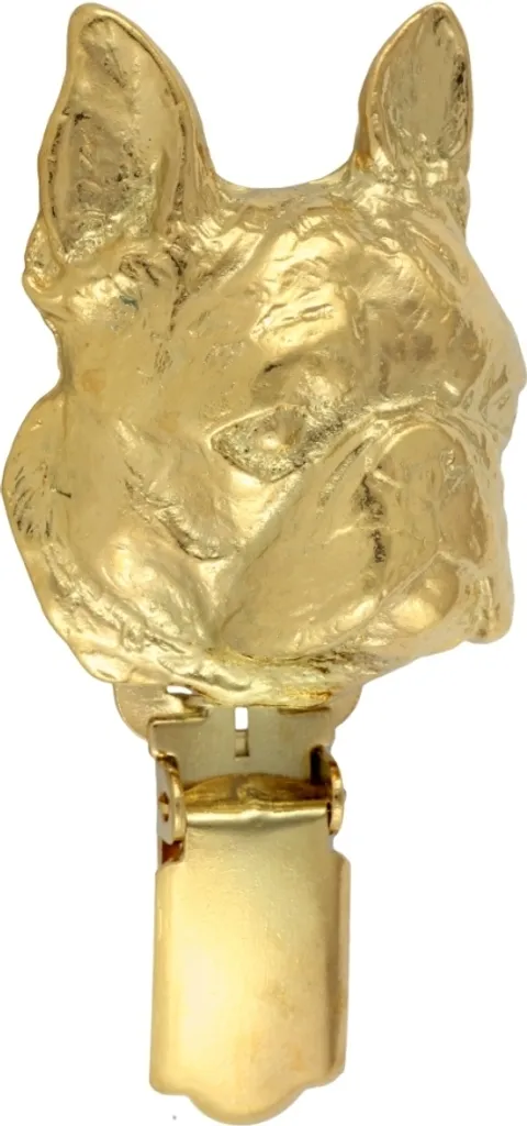 Clip Portanumero Boston Terrier Art-Dog Oro - Accessorio Show