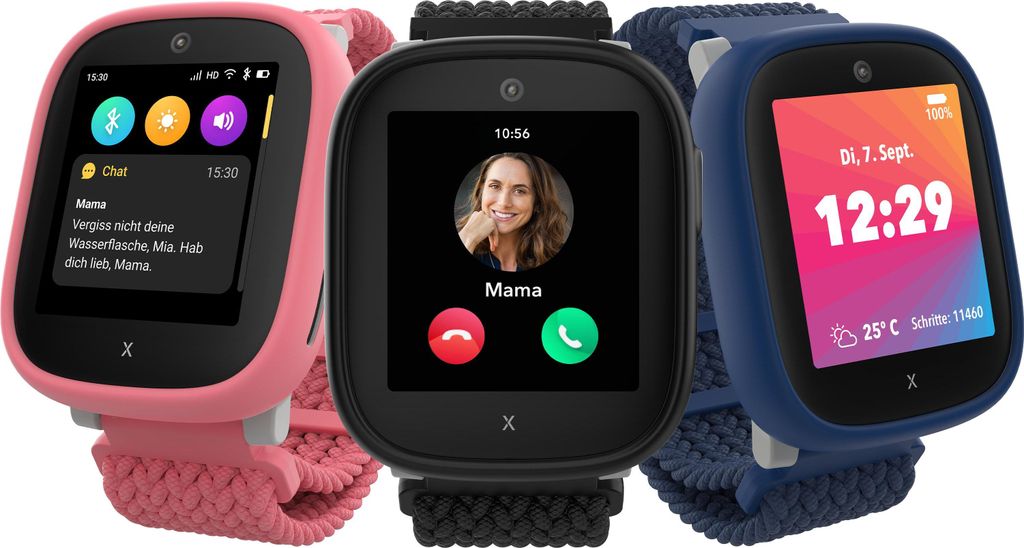Xplora X6 Play 2.Generation Connect SIM Black Smartwatch Produktbild 
