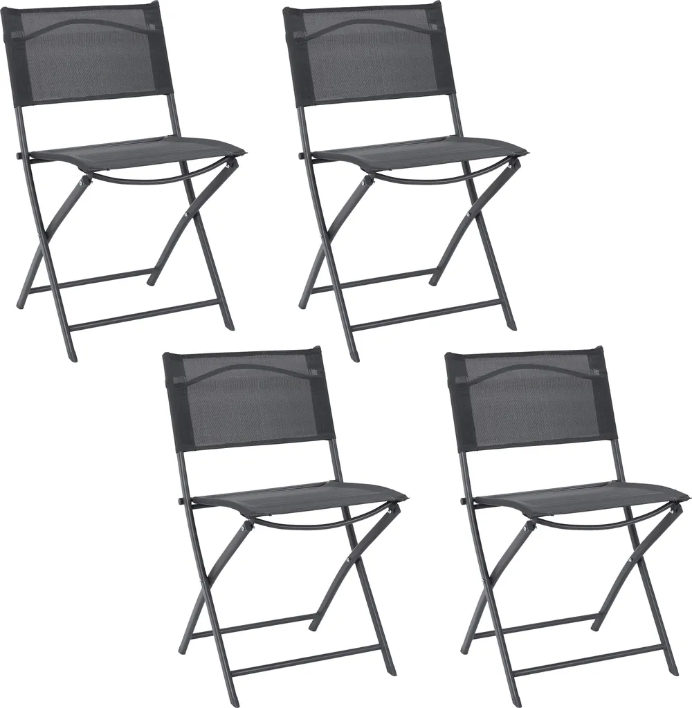 Chaise Elba Gris - Lot de 4 Chaises de Salle à Manger Design Moderne
