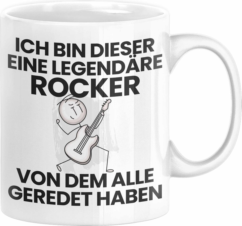 Rocker Geschenk Tasse Lustige Geschenkidee Geburtstag für Produktbild 
