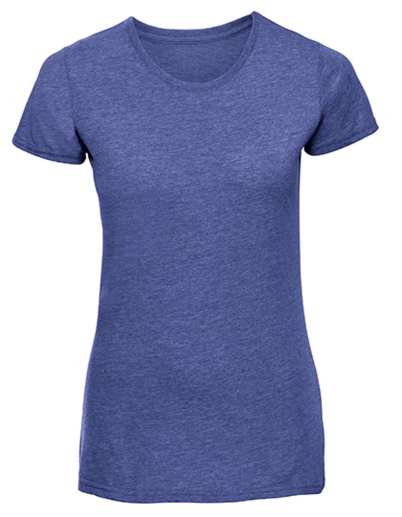 Ladies HD Damen T-Shirt - Farbe: Blue Marl - Größe: XS