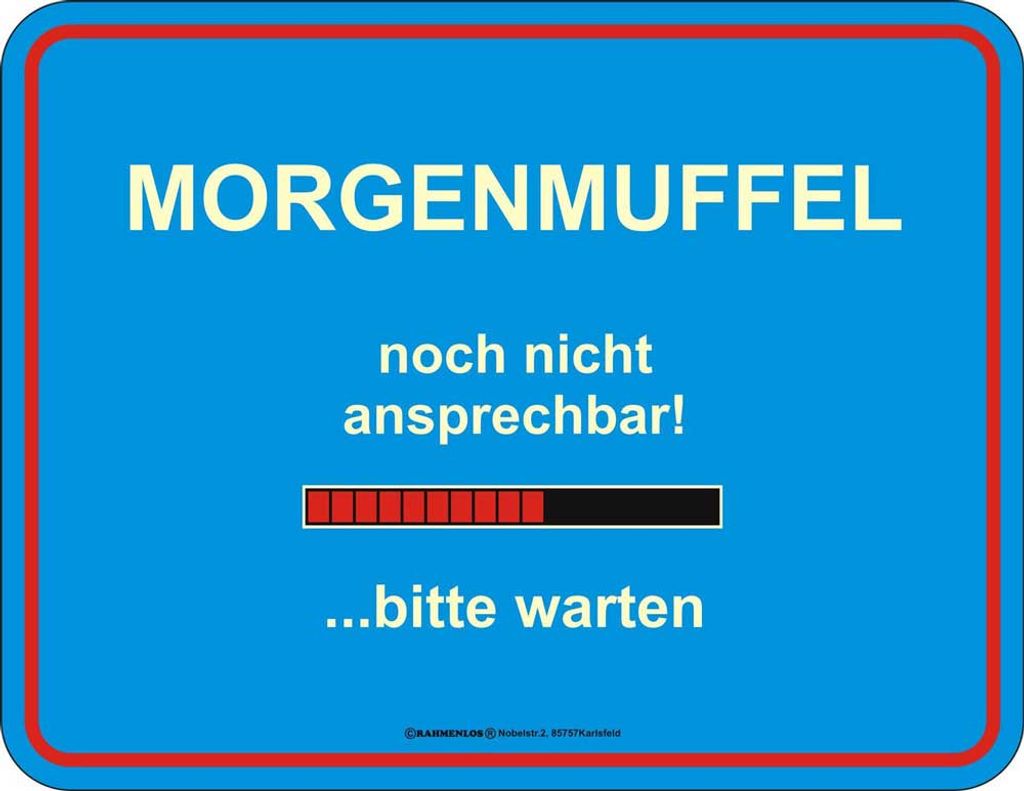 Blechschild Spruch 22x17 cm Kaufland.de