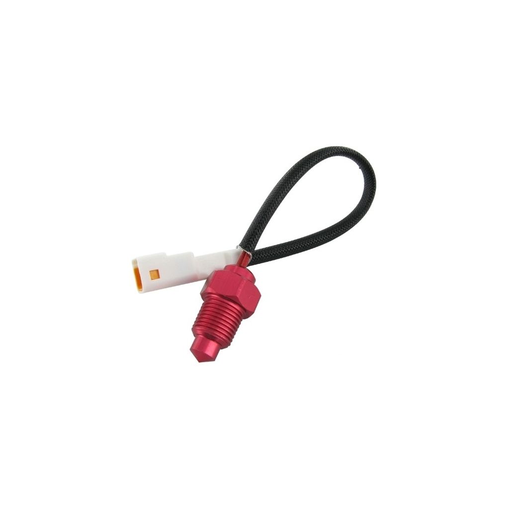 KOSO Temperaturgeber 0 - 250 °C, PT 1/8, weißer Stecker kompatibel mit Baja Retro RT, Baotian BT49QT-6A4, Benelli K2, Beta Eikon 1, Hyosung SB Ga...