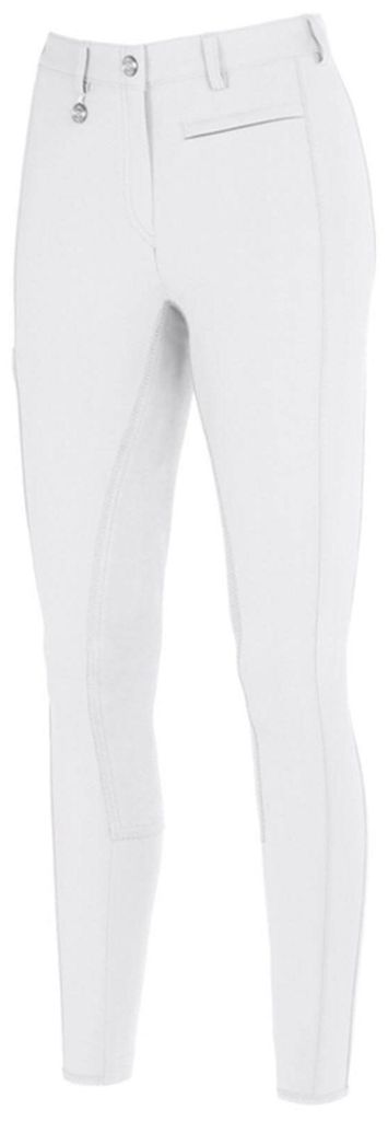 Pikeur Reithose Damen New Lugana MC Crown Basic Ganzbesatz Damenreithose White