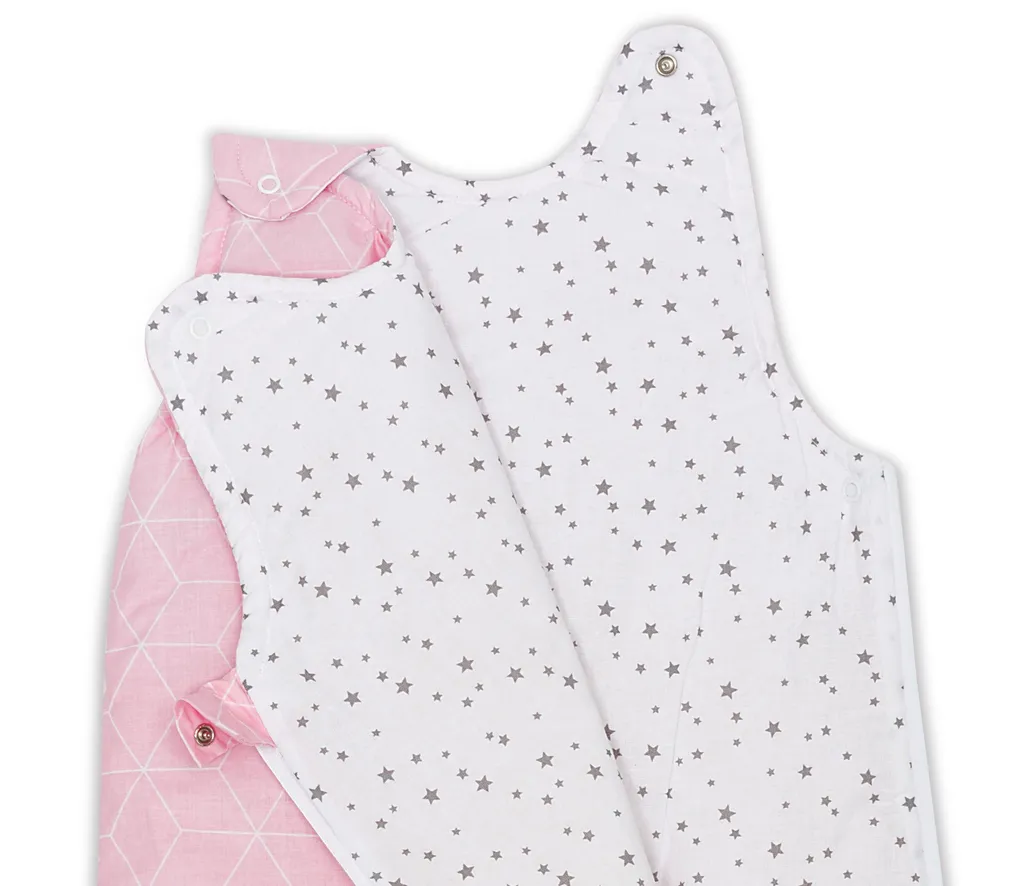 Sac de couchage bébé Aurora en coton 100% ÖKO-TEX ToG 2.5 de 60-75 cm - 3