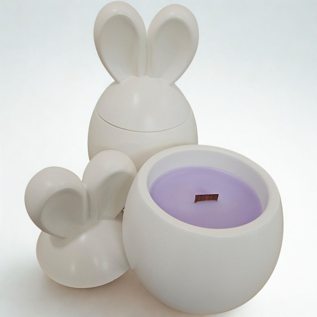 Kerze Häschen - Duftkerze für Ostern KP39691