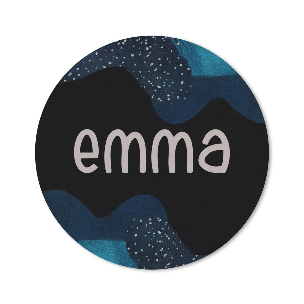 MuchoWow Mauspad Mousepad Emma - Pastell - Mädchen 50x50 cm - Mousepads - Maus Mat - Pad - Mausunterlage - Vinyl