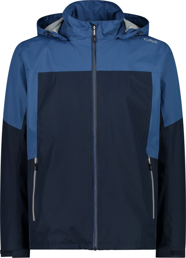 Cmp Man Jacket Zip Hood Black Blue Black Blue 58