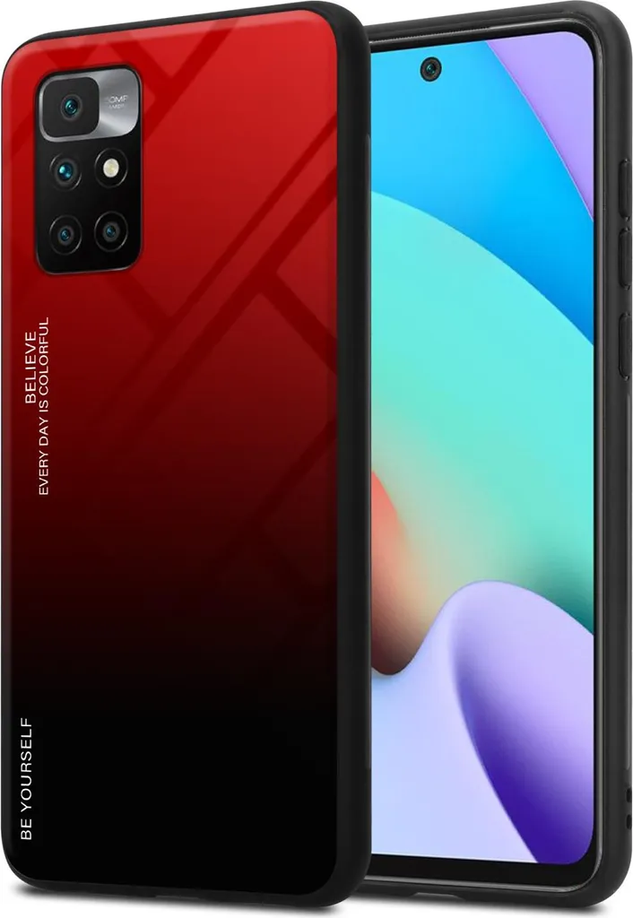 Set Protezione Xiaomi Redmi Note 11 4G / Redmi 10 - Cover TPU e Vetro 9H