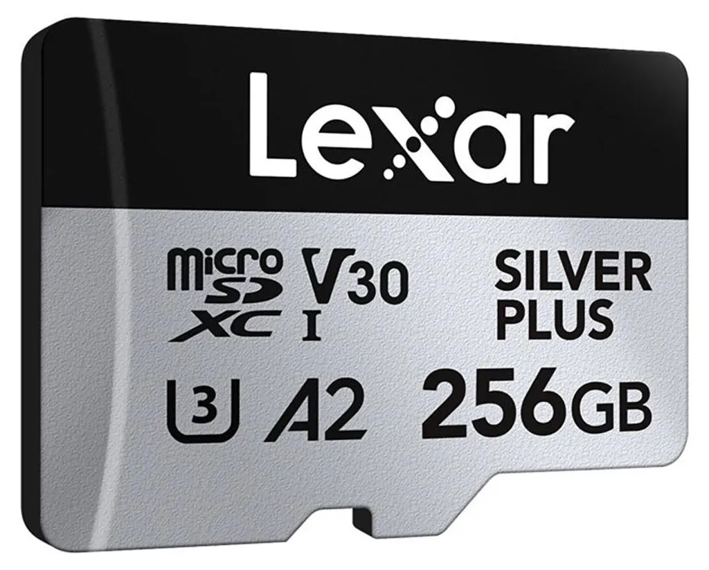 Lexar Silver Plus 256GB microSDXC UHS-I V30: Memoria Veloce 205MB/s