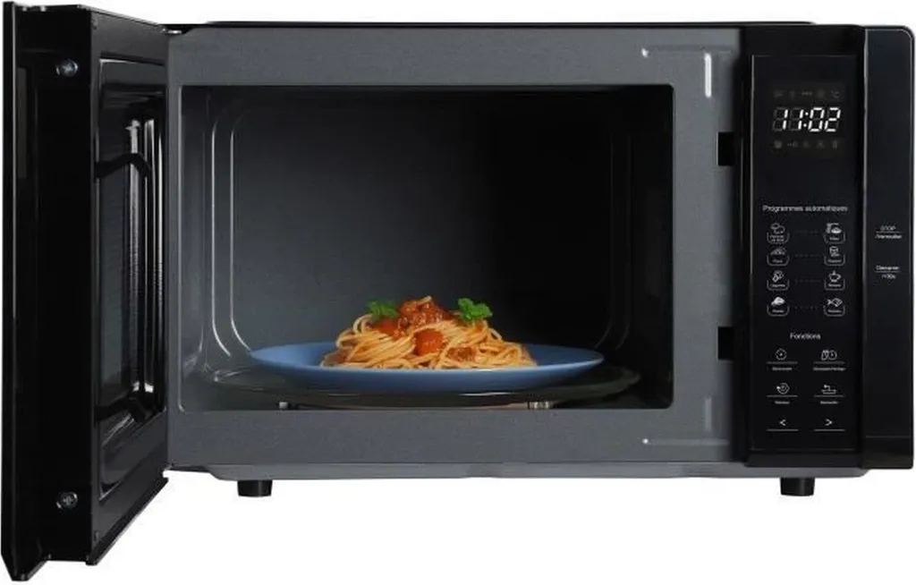 Micro-ondes Continental Edison CEMO23B Noir 23L 1280W Design Moderne - 2