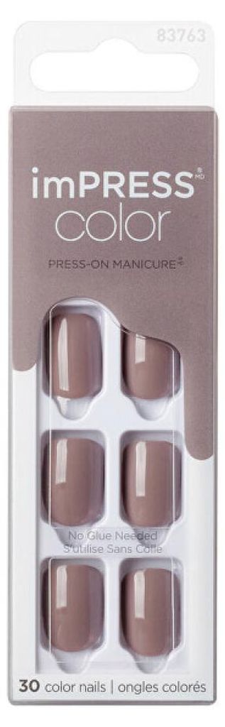 Kiss My Face - ImPRESS Color Taupe Prize Nails 30 pcs Produktbild 