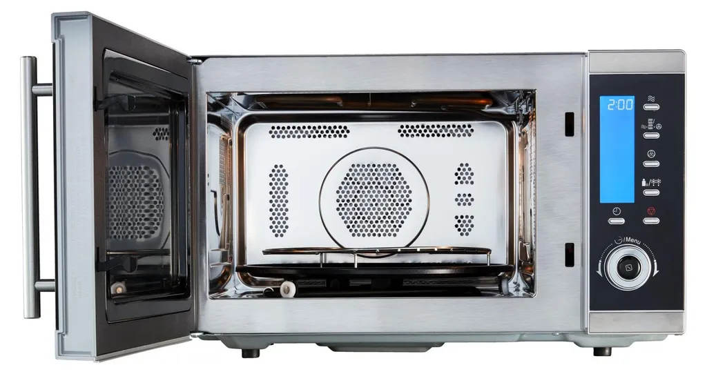 MEDION MD 15501 Micro-ondes 4 en 1 Combiné 25L 900W avec Gril Argenté - 6