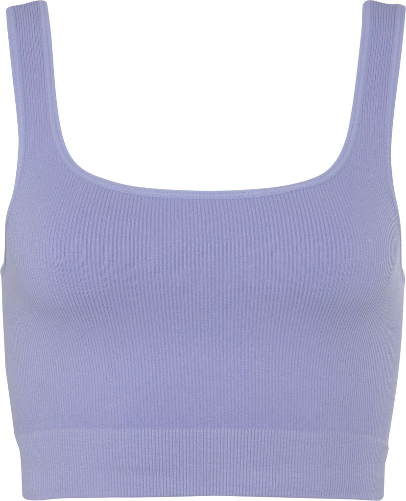LASCANA Crop-Top lila Größe M XL