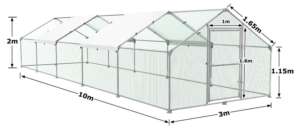 ACXIN – Vonkajšie ohrady pre slepice, chovateľské boxy pre Obrázok produktu 