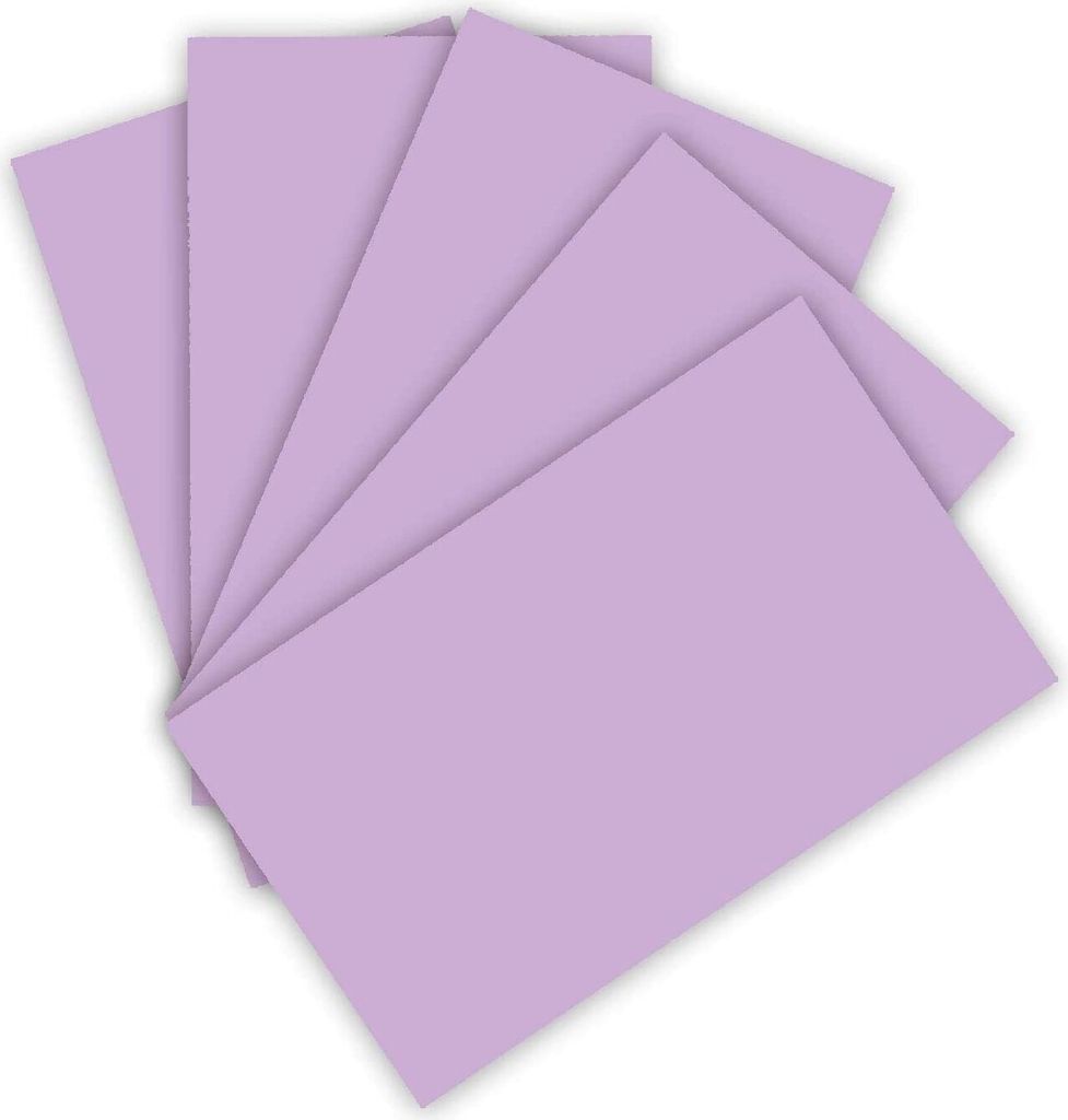 folia Tonpapier DIN A3 130 g/qm lila 50 Blatt