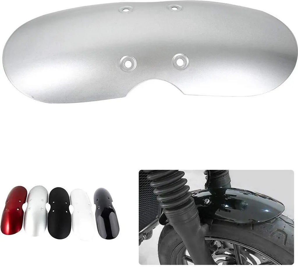 Parafango Anteriore Silver per Triumph Bonneville T100 01-16 - 1